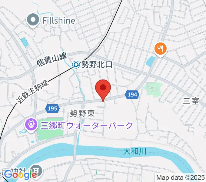 さかぐちまきこ音楽教室の地図