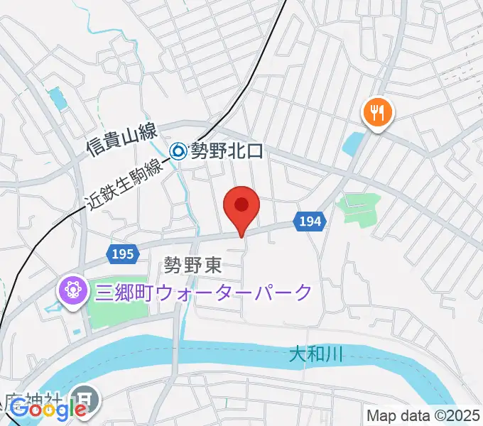 さかぐちまきこ音楽教室の地図