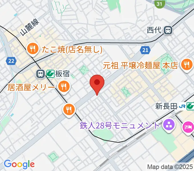 KOBEらぼポルカの地図