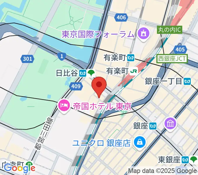 TOHOシネマズシャンテの地図