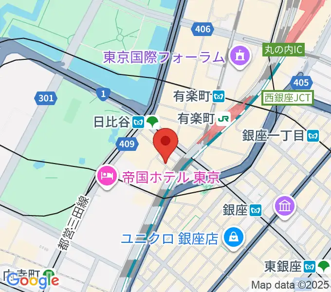 TOHOシネマズシャンテの地図