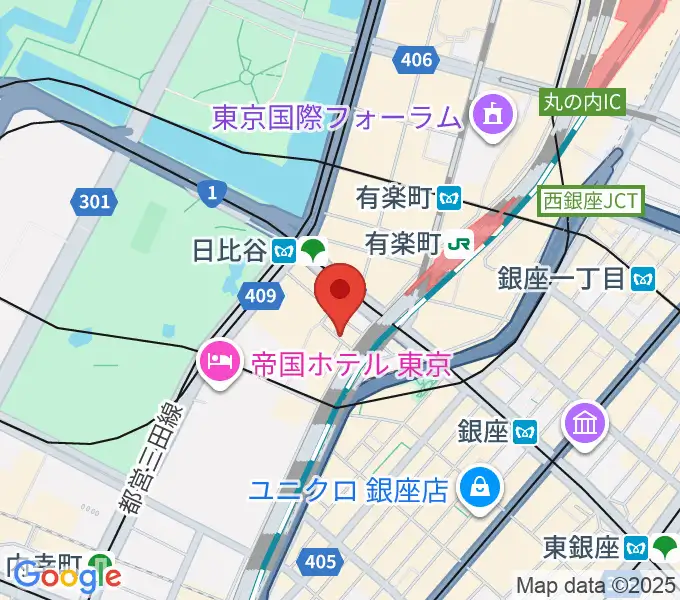 TOHOシネマズシャンテの地図