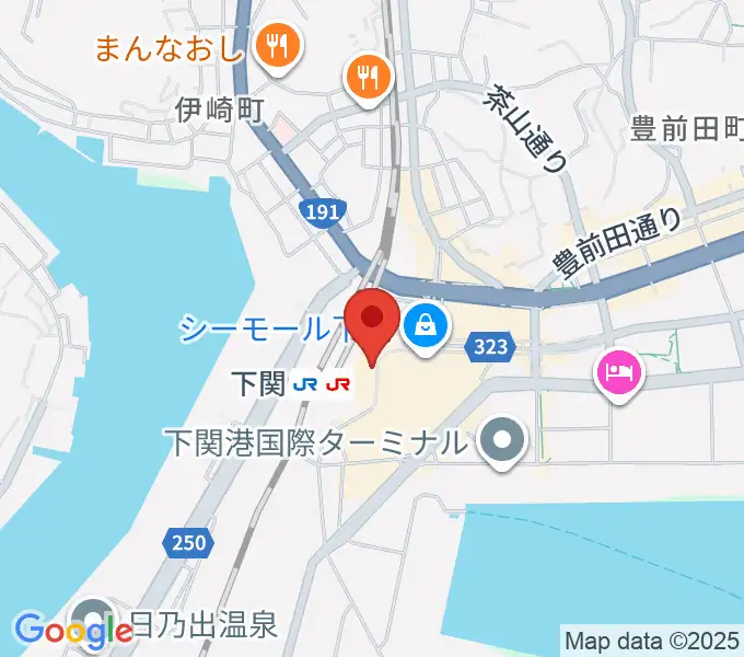 シネマサンシャイン下関の地図