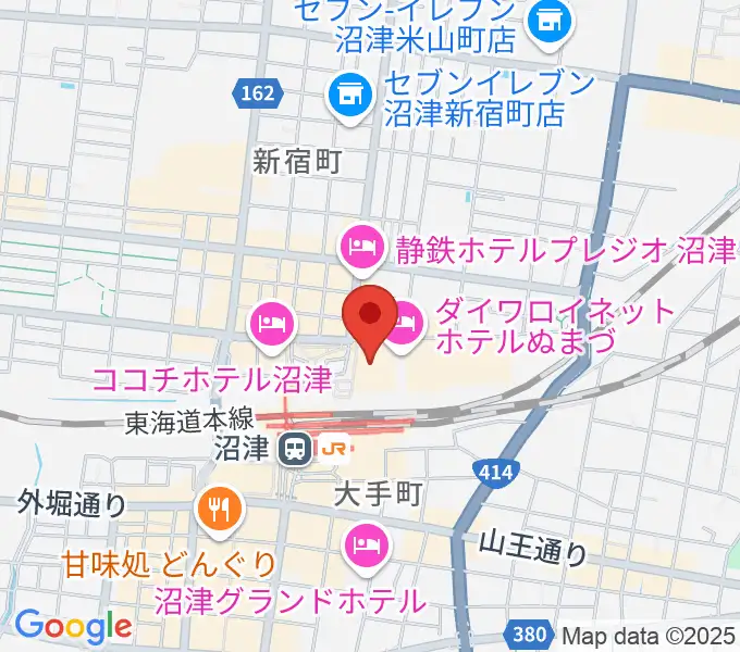 シネマサンシャイン沼津の地図