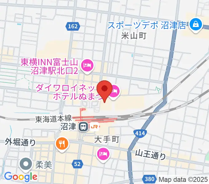 シネマサンシャイン沼津の地図