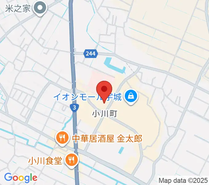 TOHOシネマズ宇城の地図