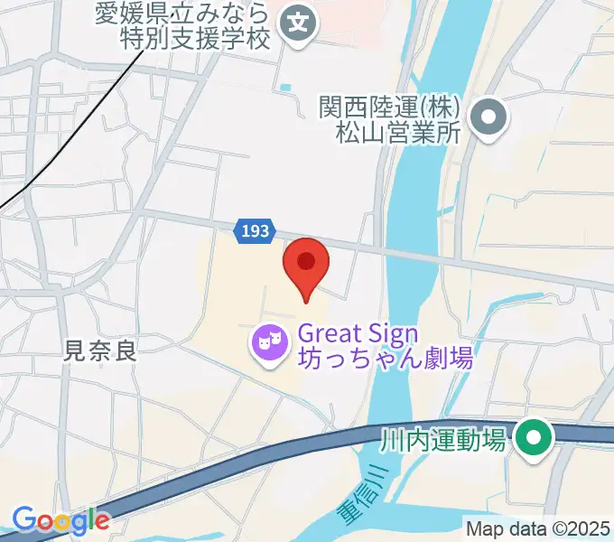 東温アートヴィレッジセンター・シアターNESTの地図