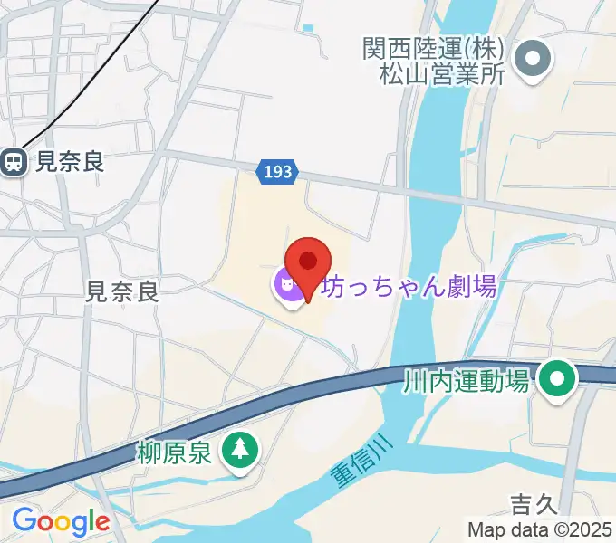 東温アートヴィレッジセンター・シアターNESTの地図