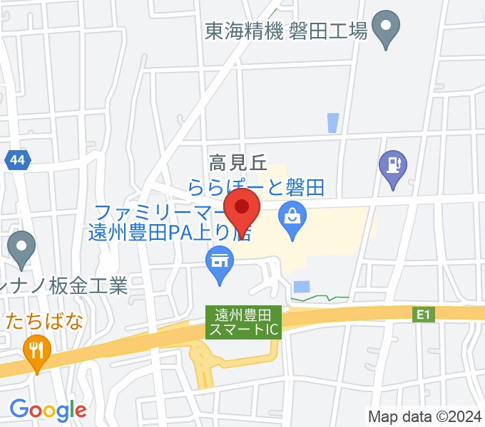 TOHOシネマズららぽーと磐田の場所