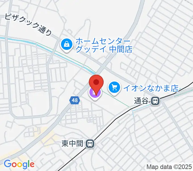 ユナイテッド・シネマなかま16の地図