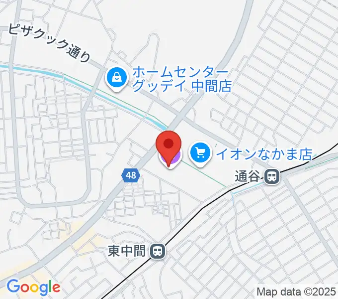 ユナイテッド・シネマなかま16の地図