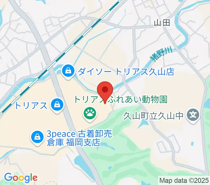 ユナイテッド・シネマ トリアス久山の地図