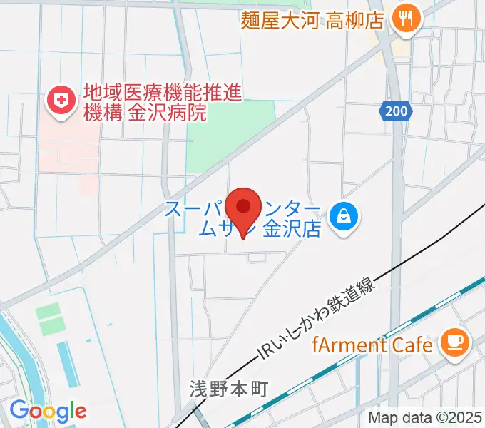 ユナイテッド・シネマ金沢の地図