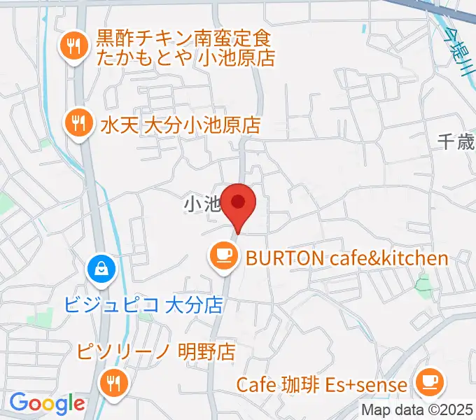 261サヴォイスタジオの地図