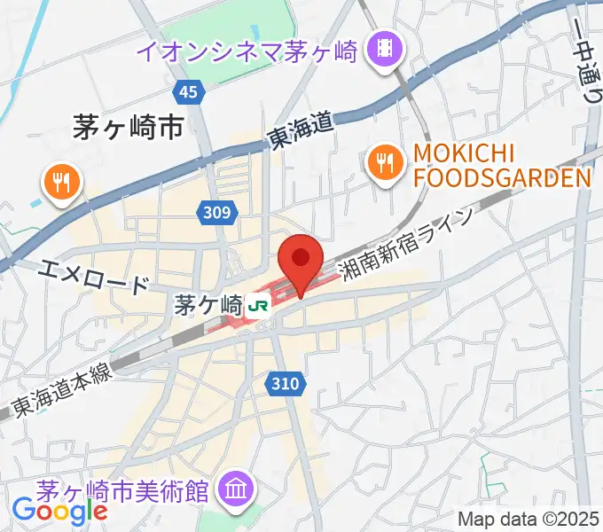 春秋会館の地図