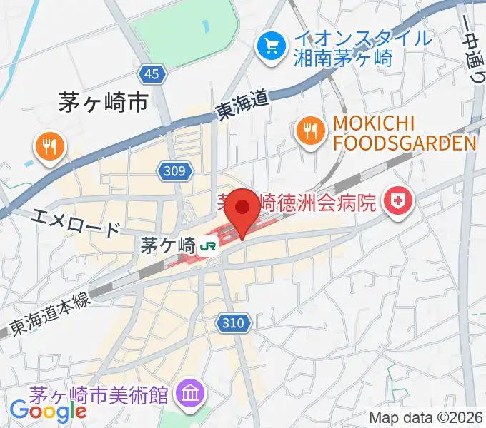 春秋会館の地図