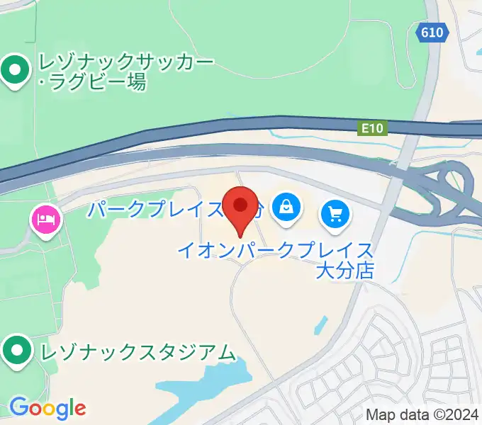 T・ジョイパークプレイス大分の地図