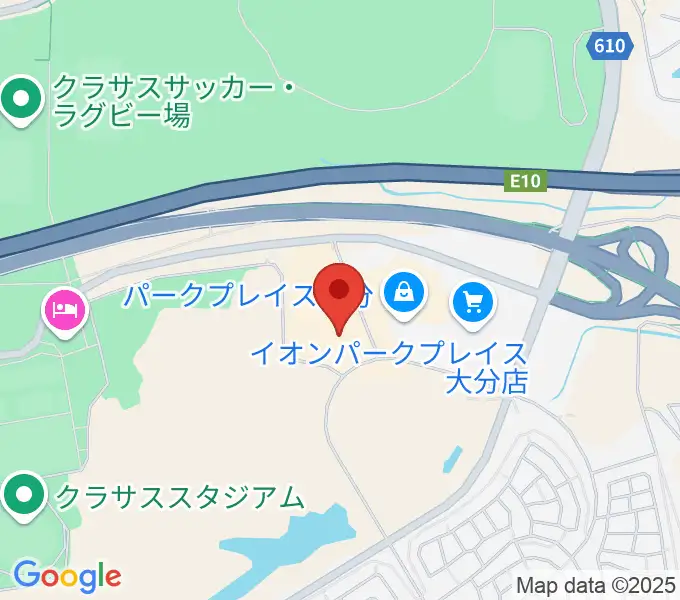 T・ジョイパークプレイス大分の地図
