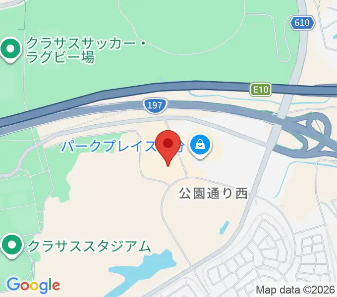 T・ジョイパークプレイス大分の地図