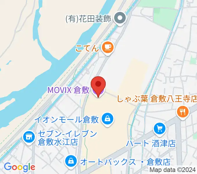 MOVIX倉敷の地図