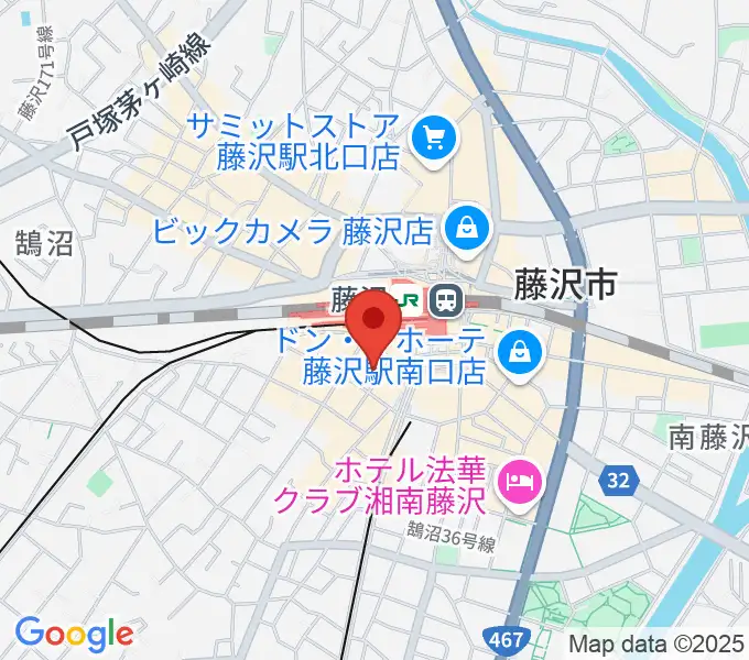 湘南bitの地図