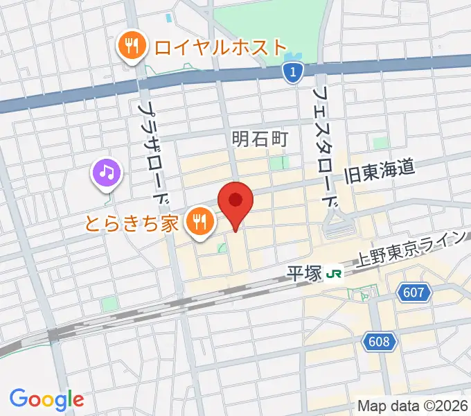 Jazz Bar Pianoforteの地図