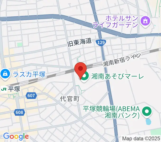 シネプレックス平塚の地図