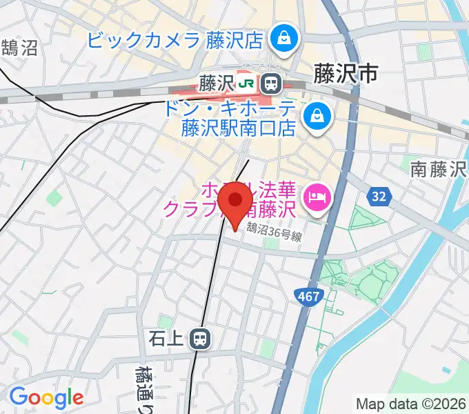 soundmarketの地図