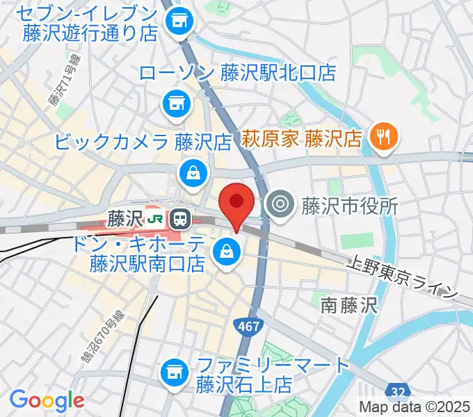 BEAT BAR BECKの地図