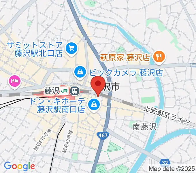 BEAT BAR BECKの地図