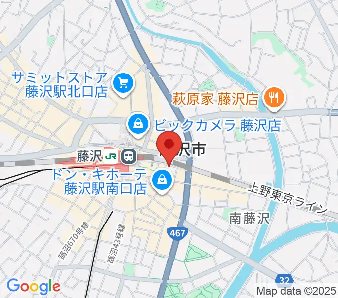 [移転]BEAT BAR BECKの地図