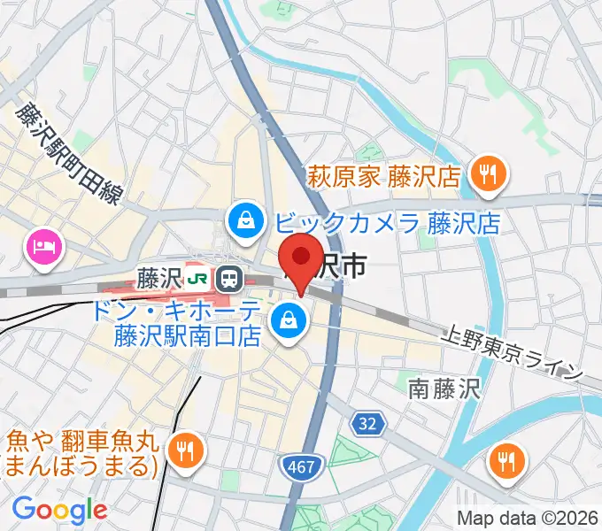 [移転]BEAT BAR BECKの地図