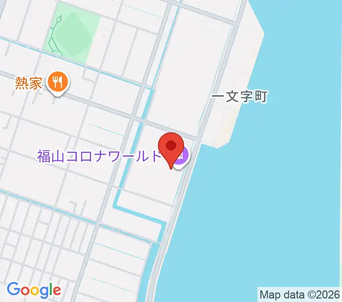 シネマワールド福山の地図