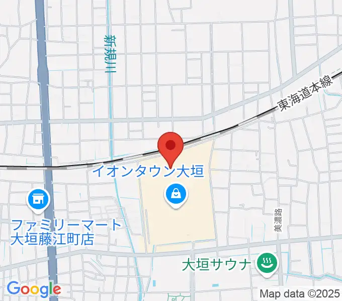 シネマワールド大垣の地図