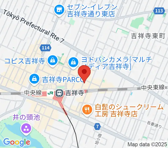 音吉！MEGの地図