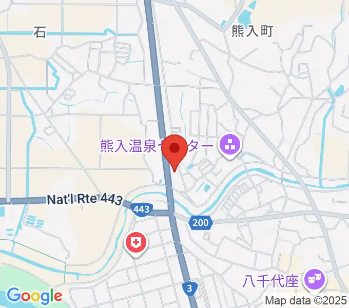 山鹿楽器店 N,Y-MUSICの地図