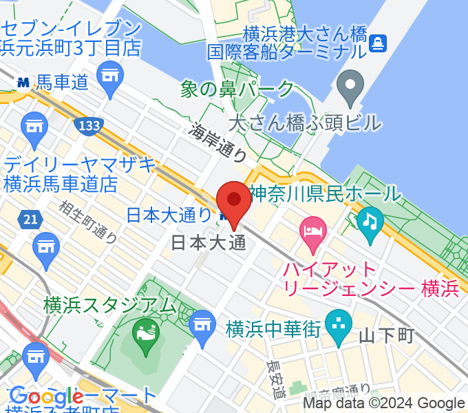 横浜情報文化センターの場所