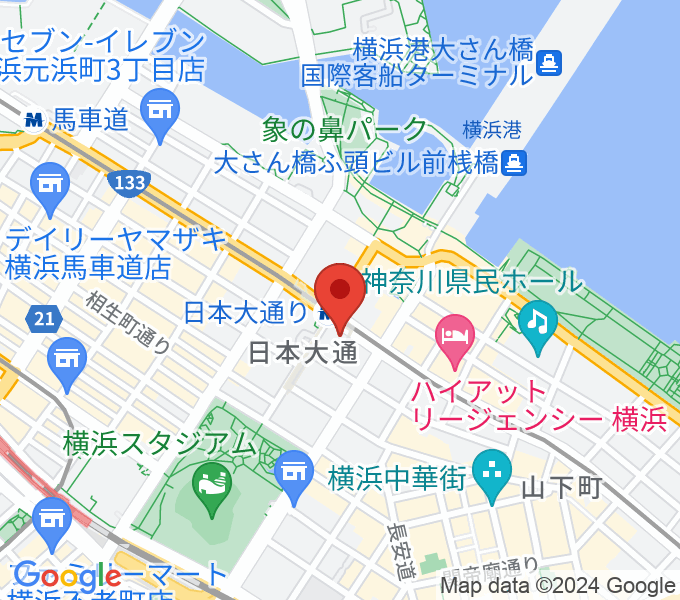 横浜情報文化センターの場所