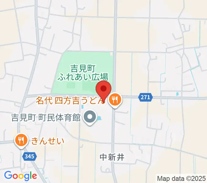 吉見町民会館（フレサよしみ）の地図