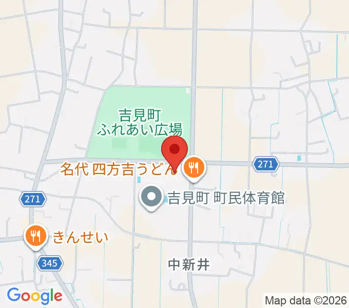 吉見町民会館（フレサよしみ）の地図
