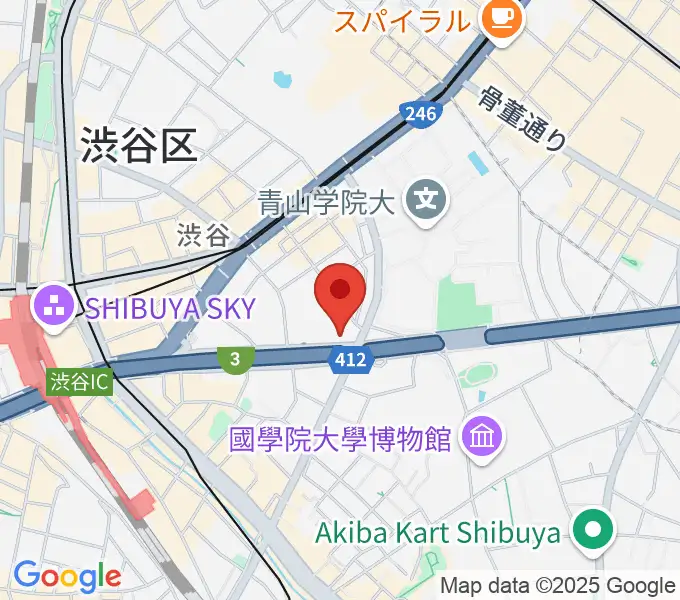 渋谷LOFT HEAVENの地図
