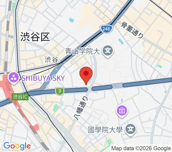 渋谷LOFT HEAVENの地図