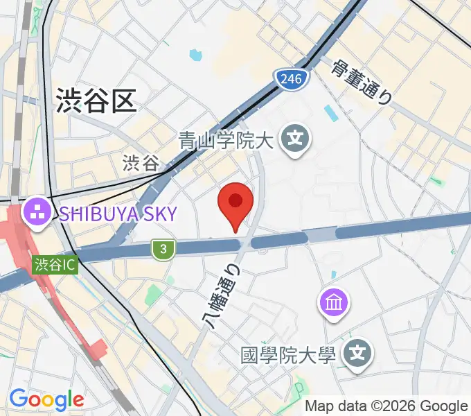 渋谷LOFT HEAVENの地図