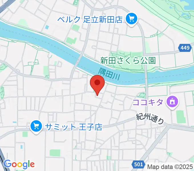 東京バビロンの地図