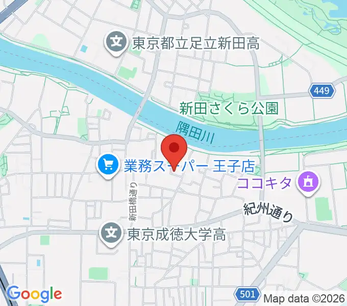 東京バビロンの地図