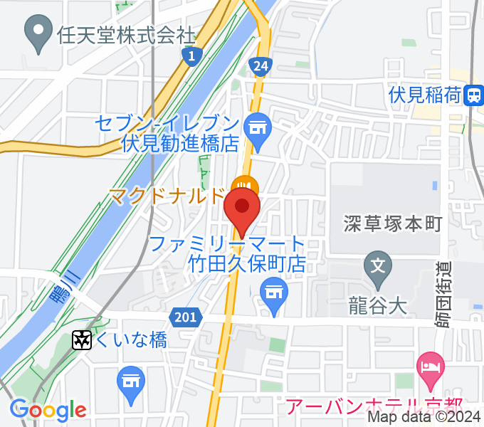 京都Annie's Cafeの場所