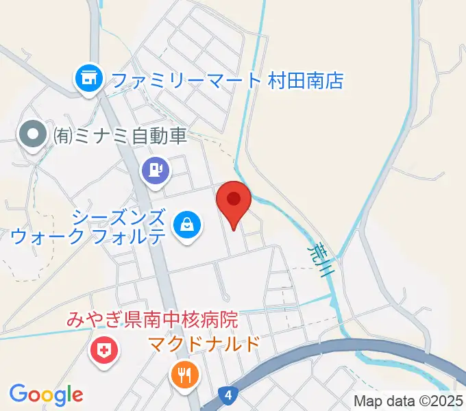 ユナイテッド・シネマ フォルテ宮城大河原の地図