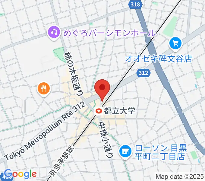 都立大学イーハトーブの地図
