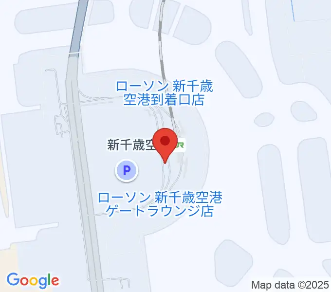 新千歳空港シアターの地図
