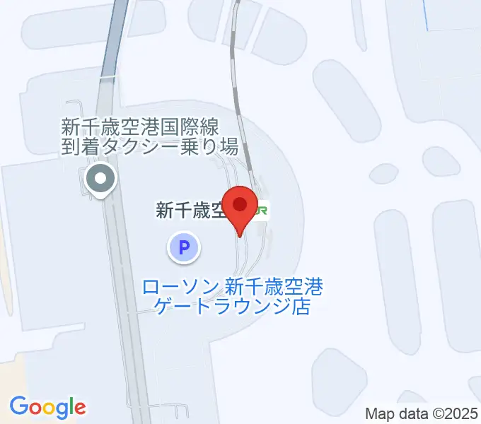 新千歳空港シアターの地図